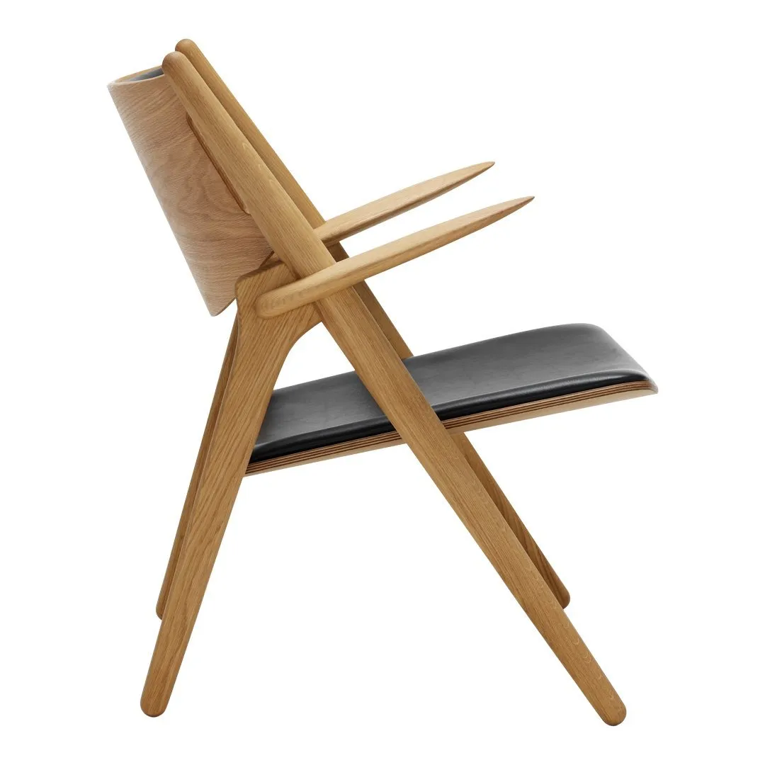 CH28P Sawhorse Lounge Chair