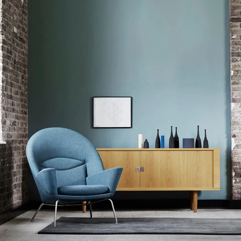 CH825 Credenza with Solid Wood Legs