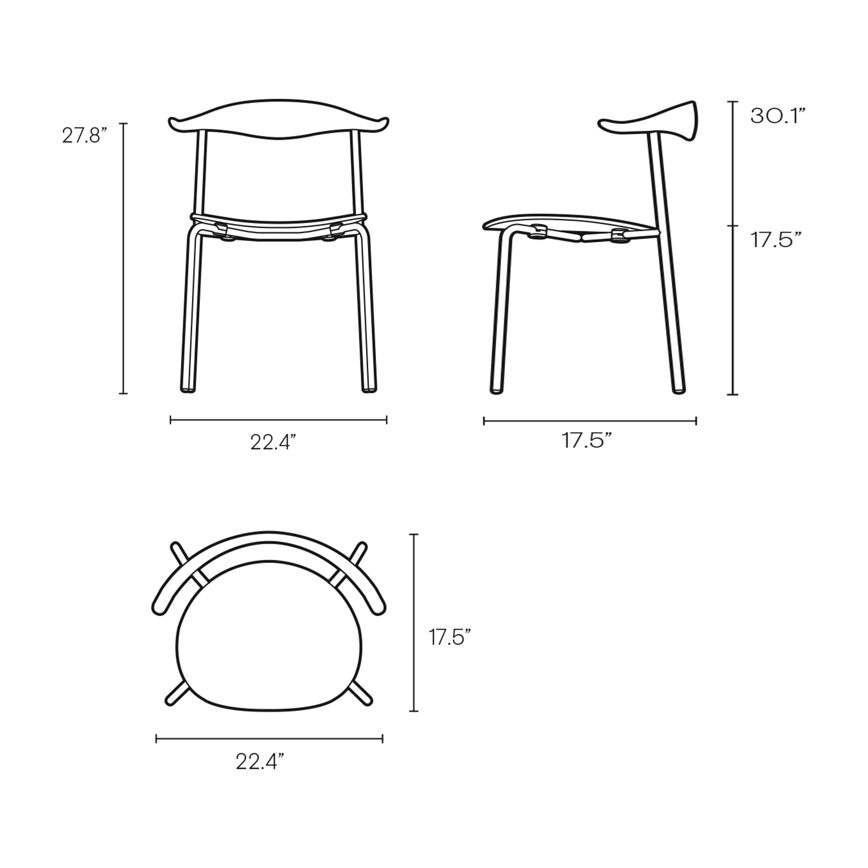 CH88T Dining Chair