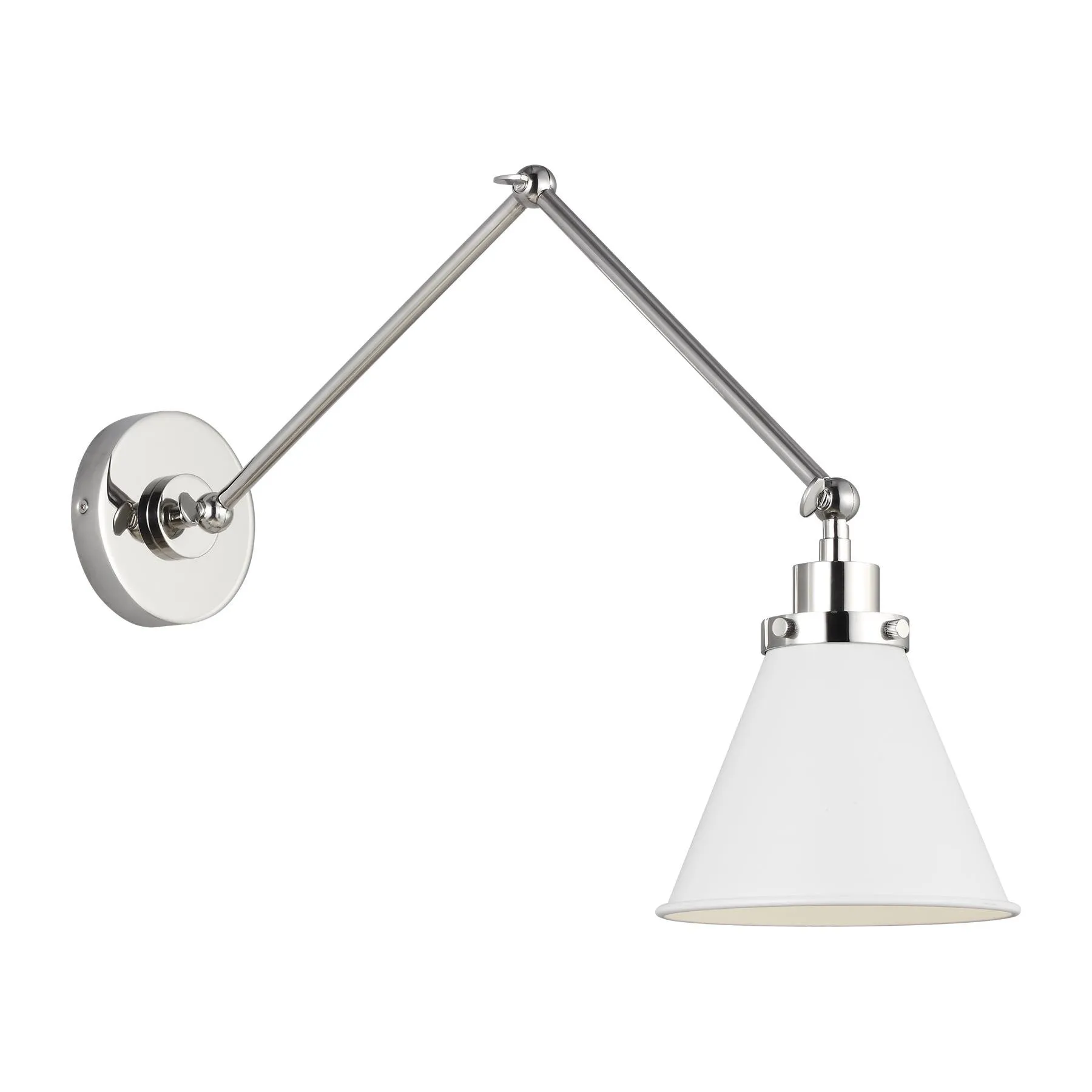Chapman and Myers Wellfleet Cone Task Wall Sconce
