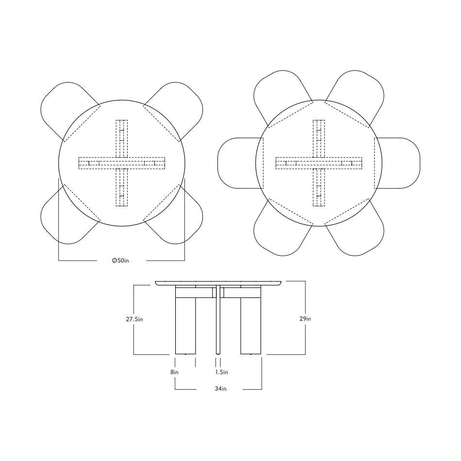 Chapter Round Dining Table