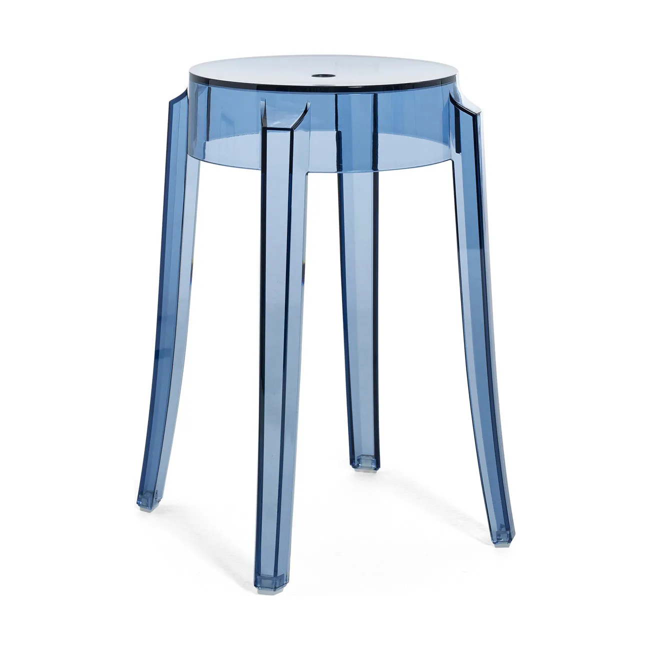 Charles Ghost Transparent Stool (Set of 2)