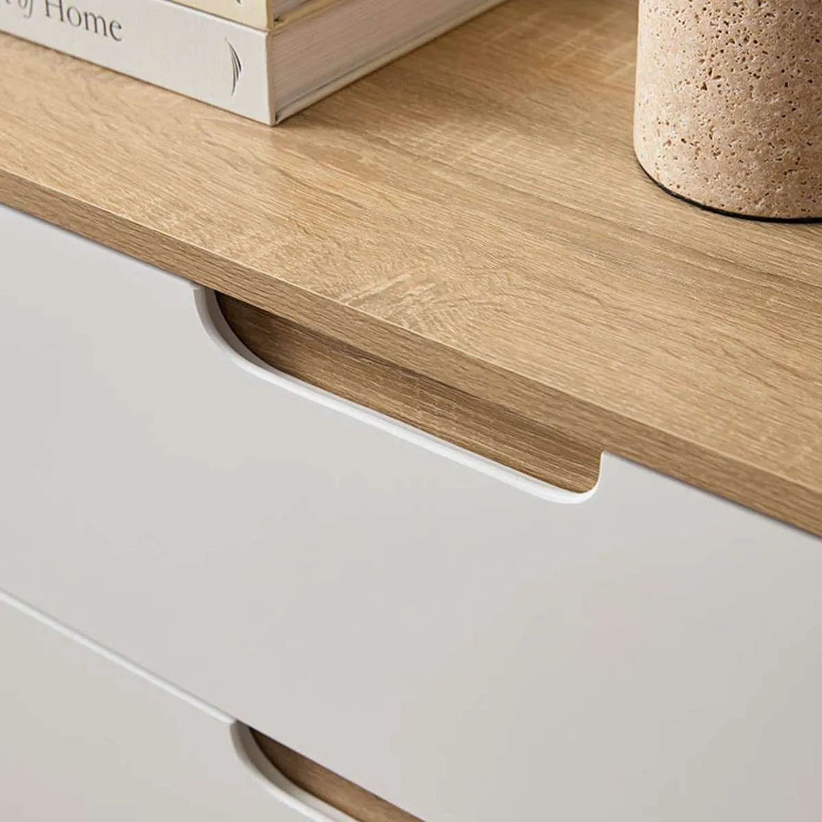 Chelsea Six Drawer - Wide Mocka