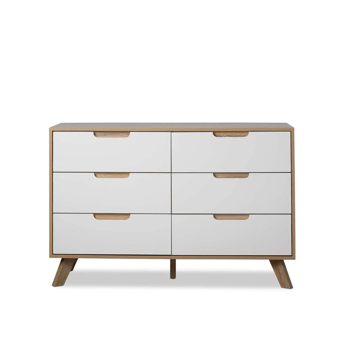 Chelsea Six Drawer - Wide Mocka