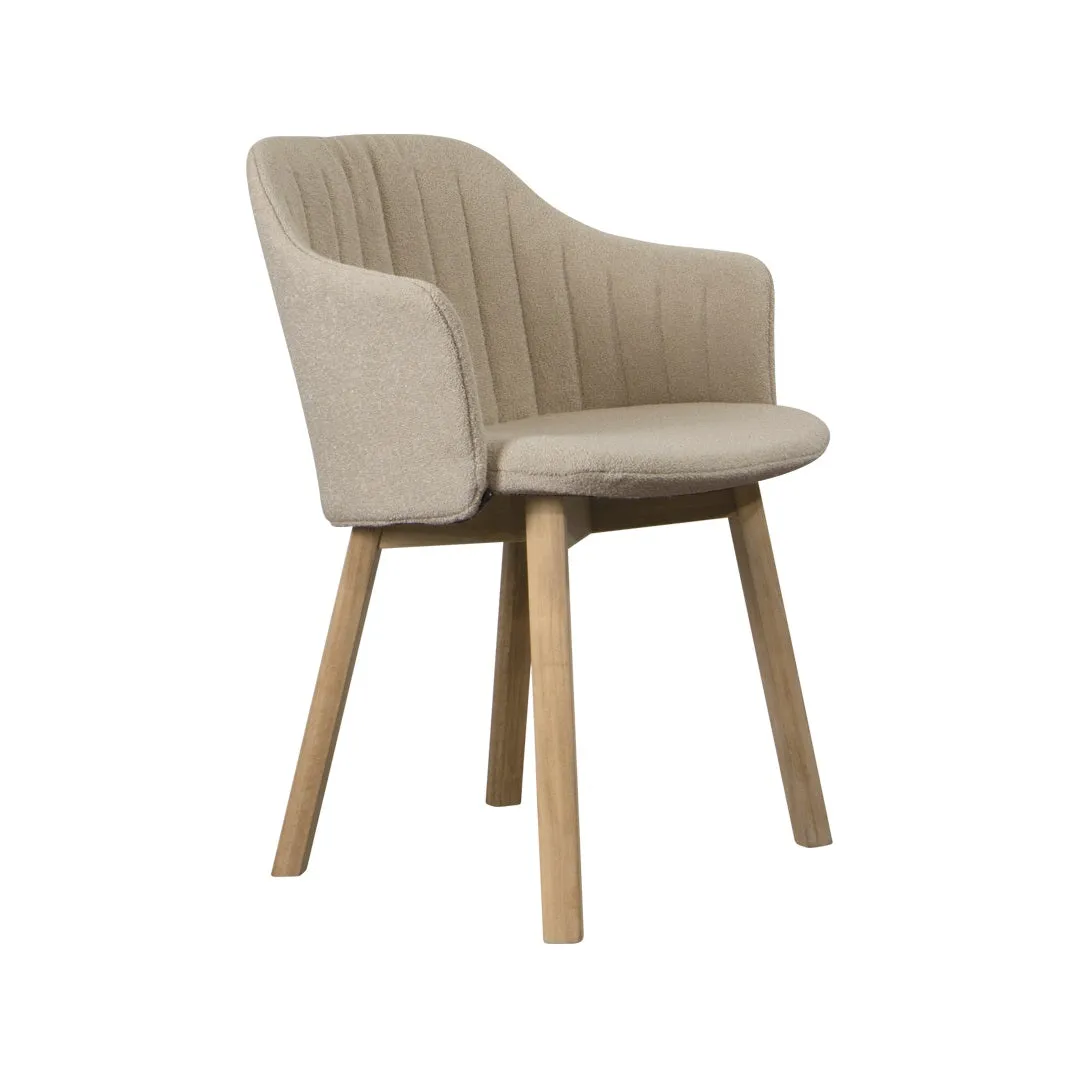 Choice Upholstered Outdoor Dining Armchair