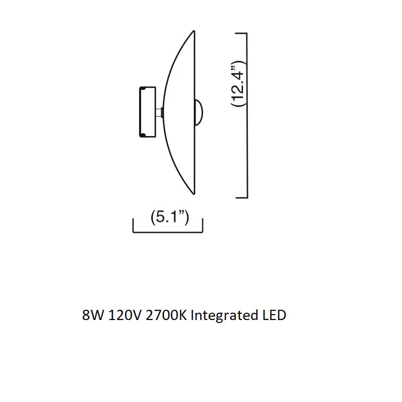 Cielo Wall/Ceiling Light