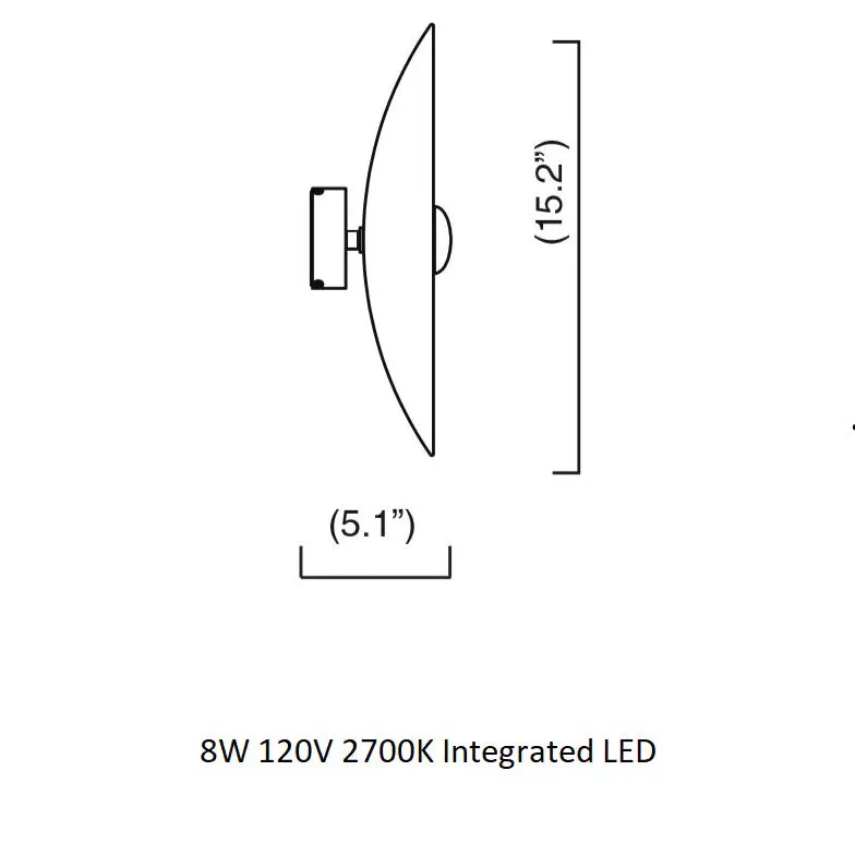 Cielo Wall/Ceiling Light