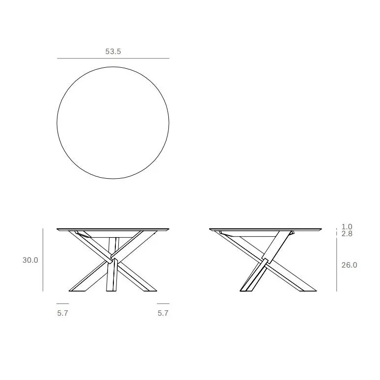 Circle Dining Table