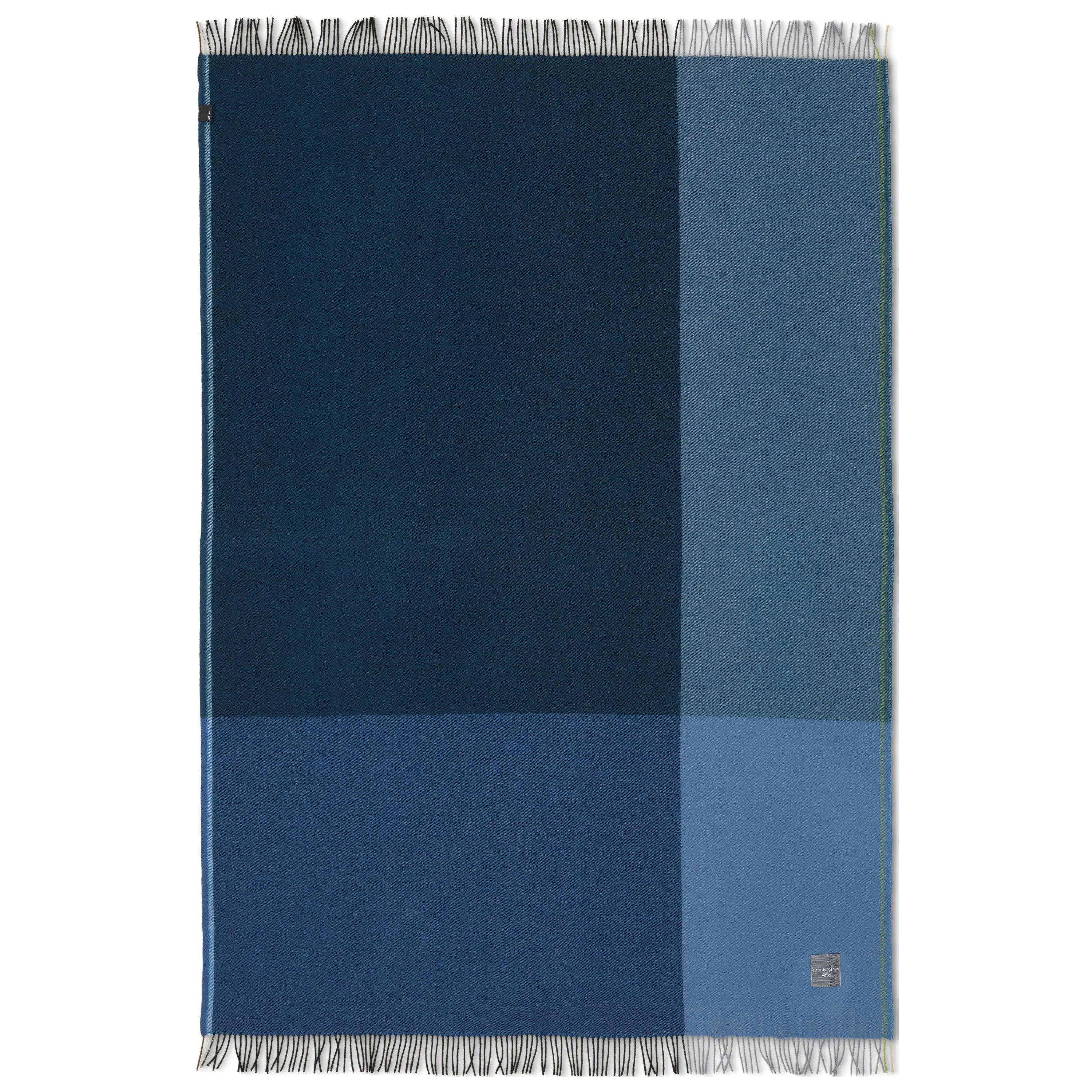 Color Block Throw Blanket