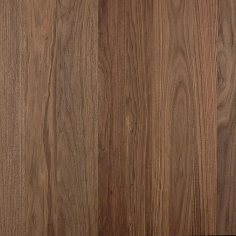 Connection Glass Top Walnut Dining Table