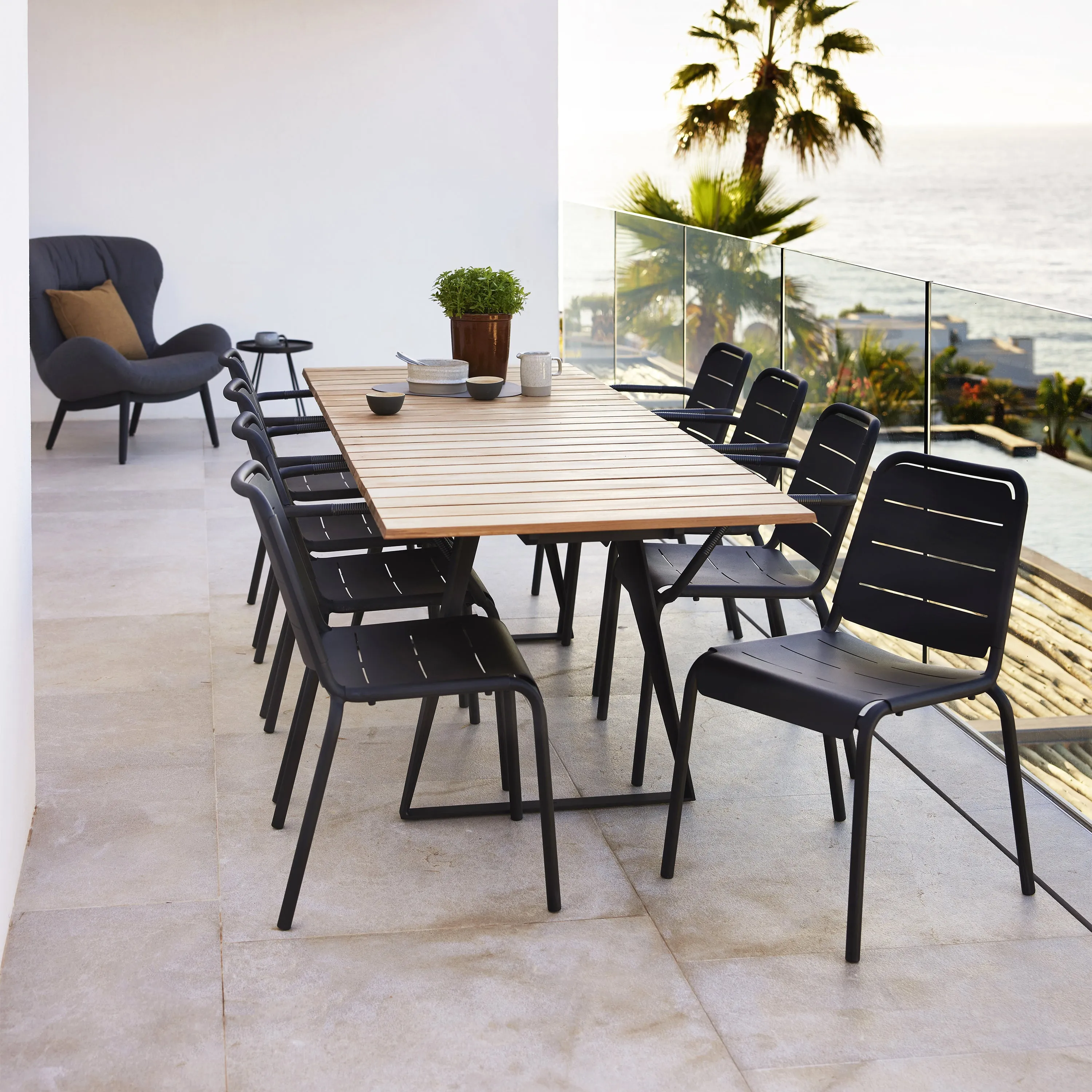 Copenhagen Outdoor Extension Dining Table