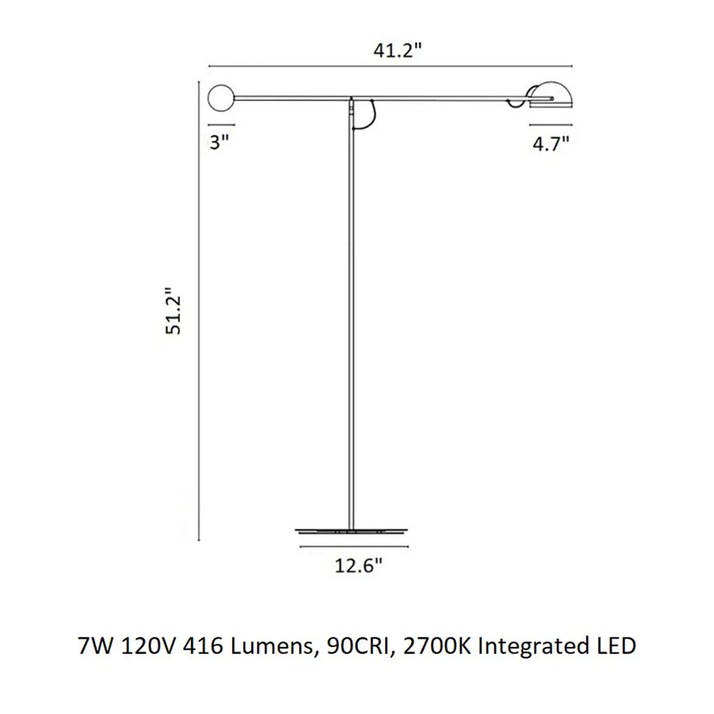 Copernica P LED Floor Lamp
