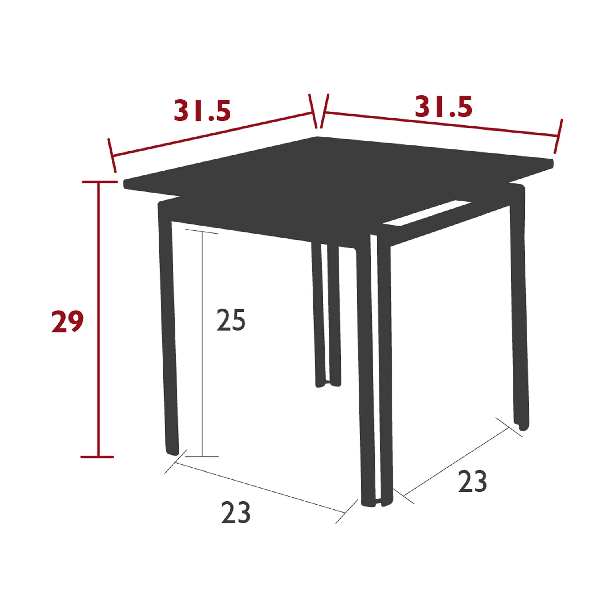 Costa Square Dining Table