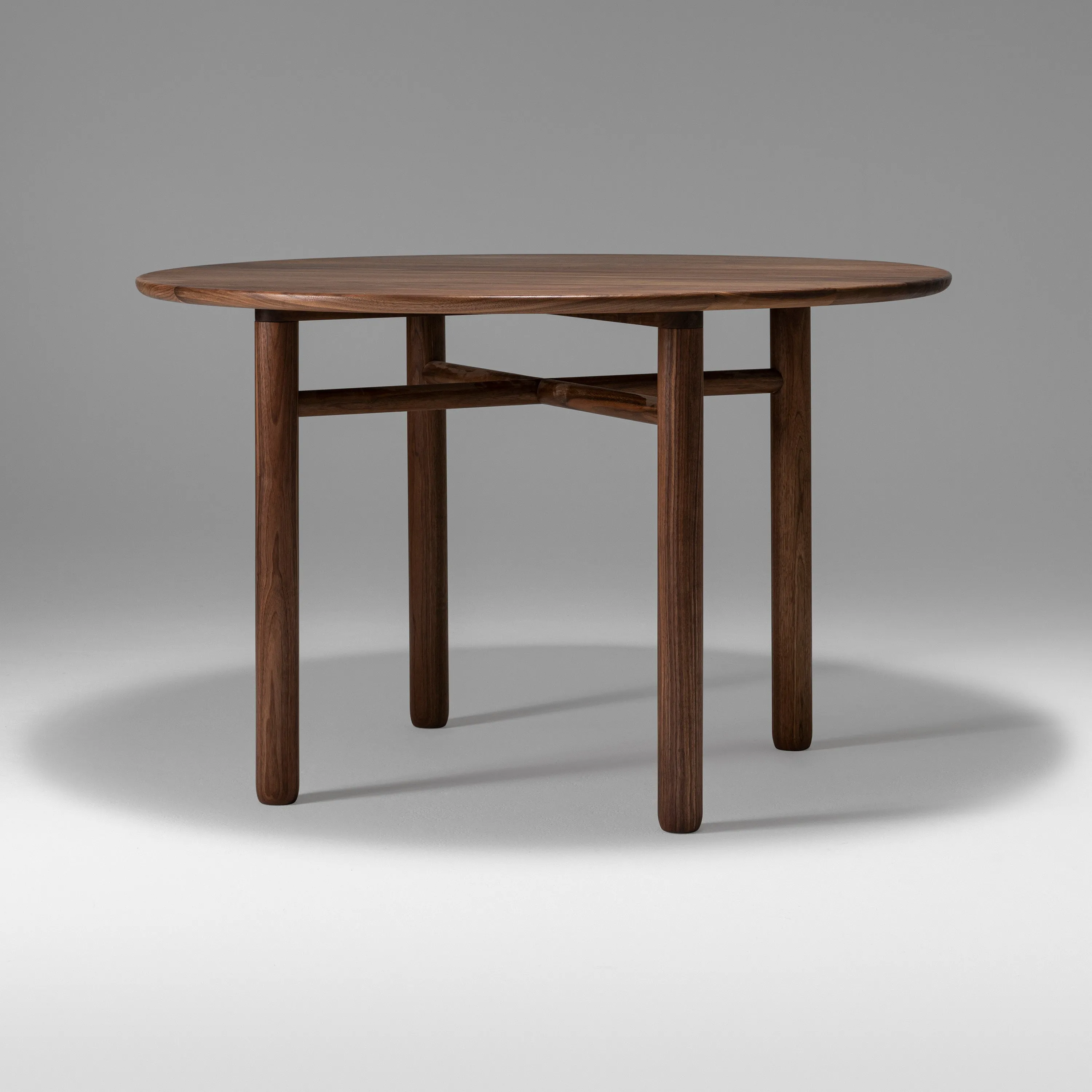 Cross Bar Round Table