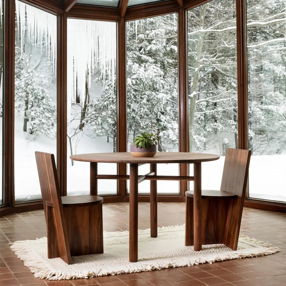 Cross Bar Round Table
