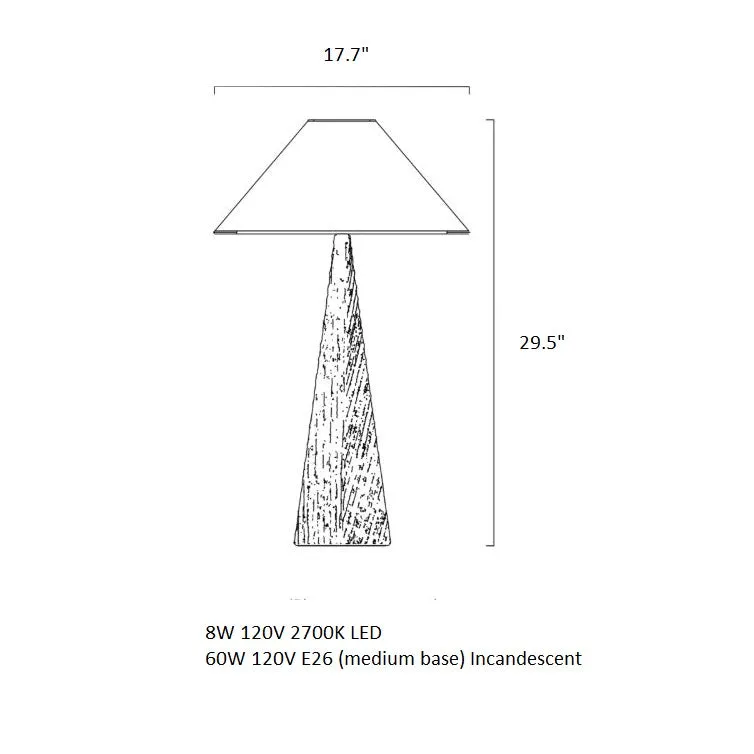 Cubist Table Lamp