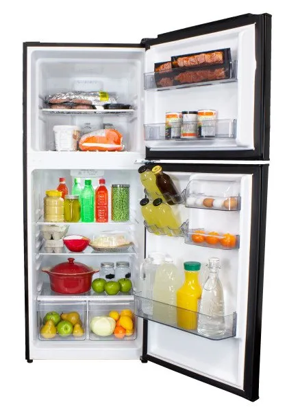 Danby Black Apartment Size Fridge Top Mount (10.1 Cu. Ft.) - DFF101B1BDB