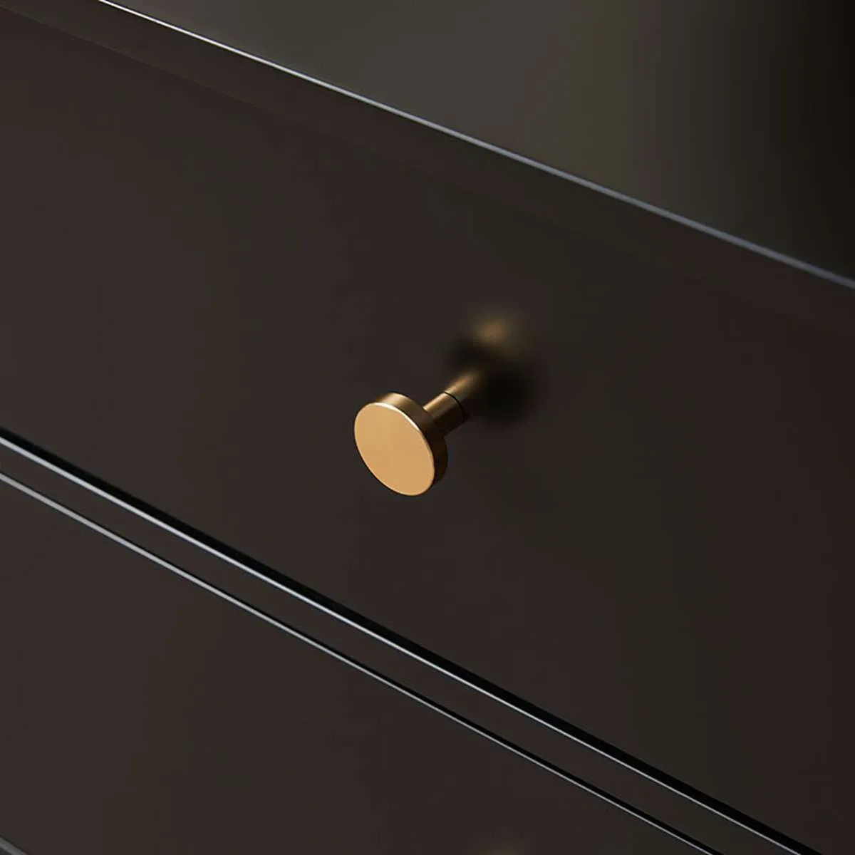 Delaney Six Drawer - Black Mocka