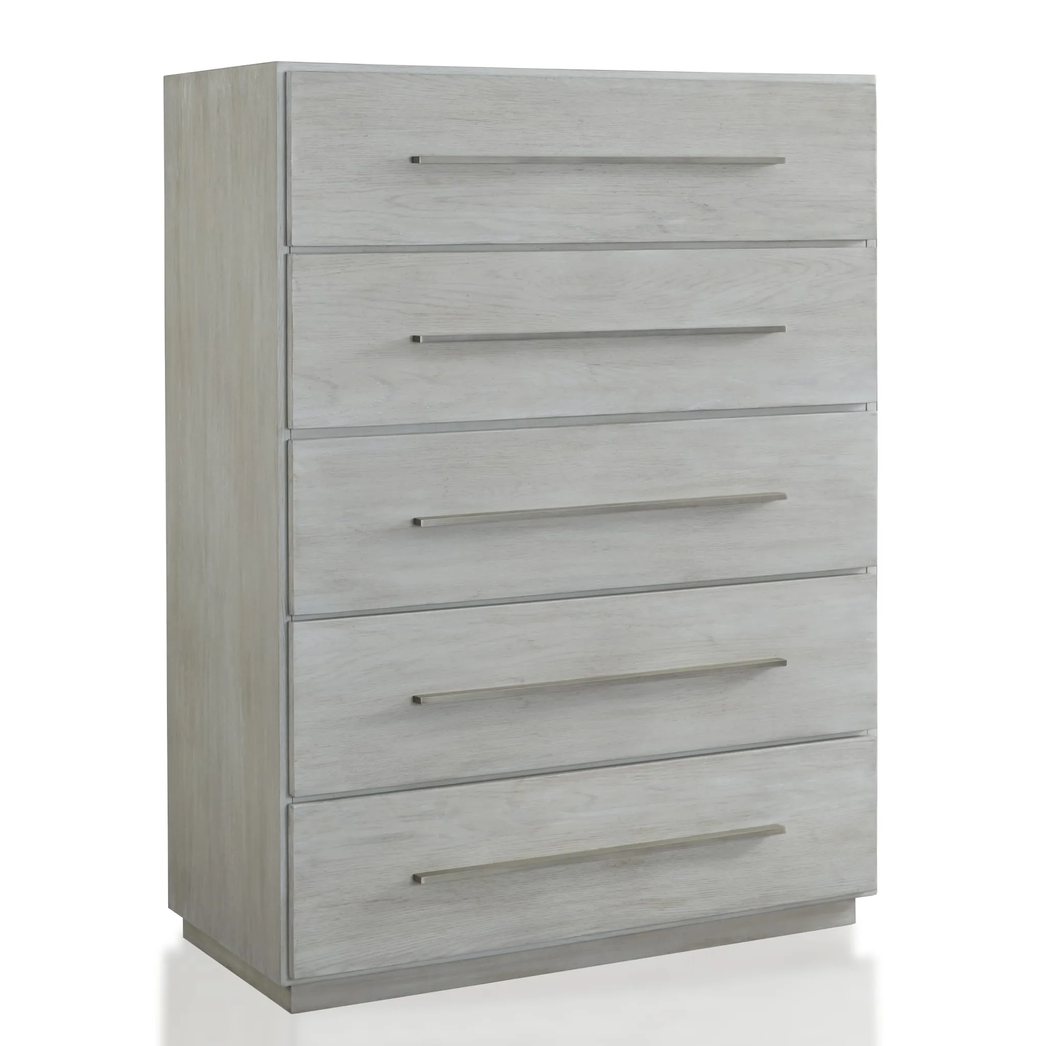 Destination Five Drawer Chest in Cotton Grey (2024) Modus