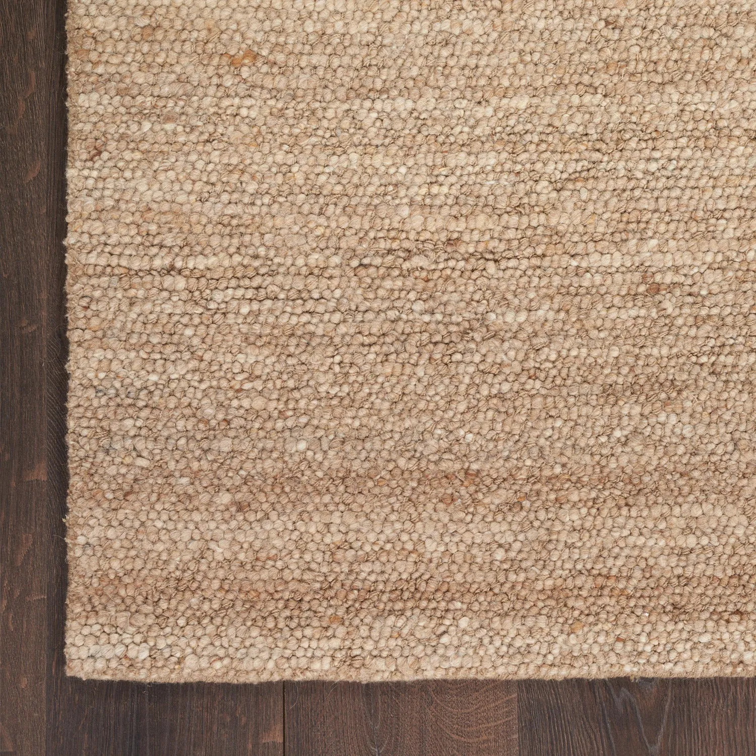 Distressed Essentials Solid Rug - Beige
