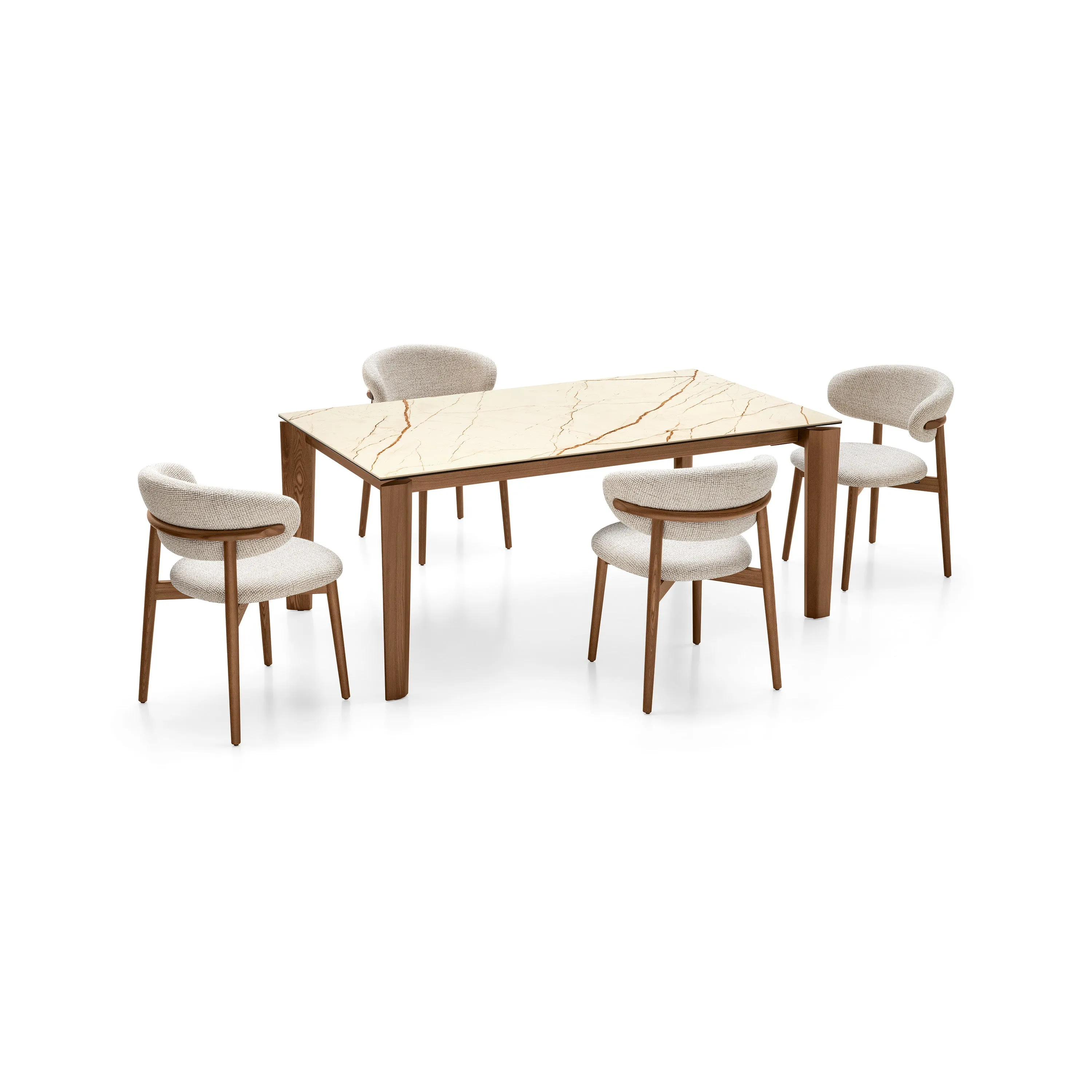 Dogma Rectangular Extendable Dining Table