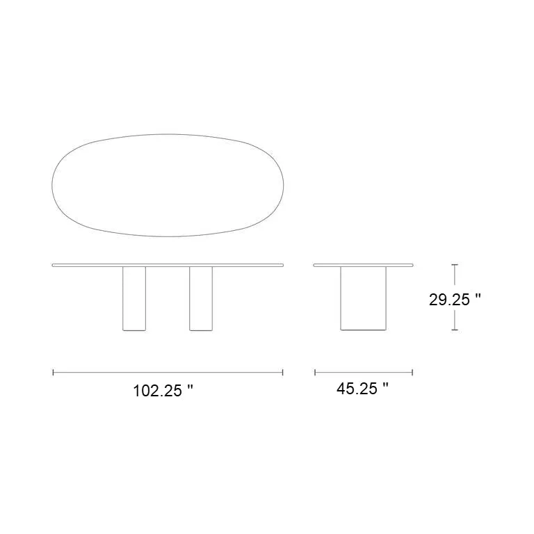Dolmen Dining Table