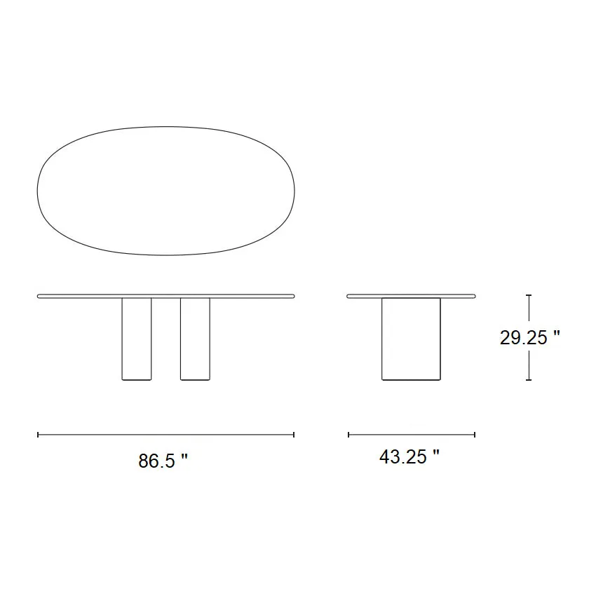 Dolmen Dining Table