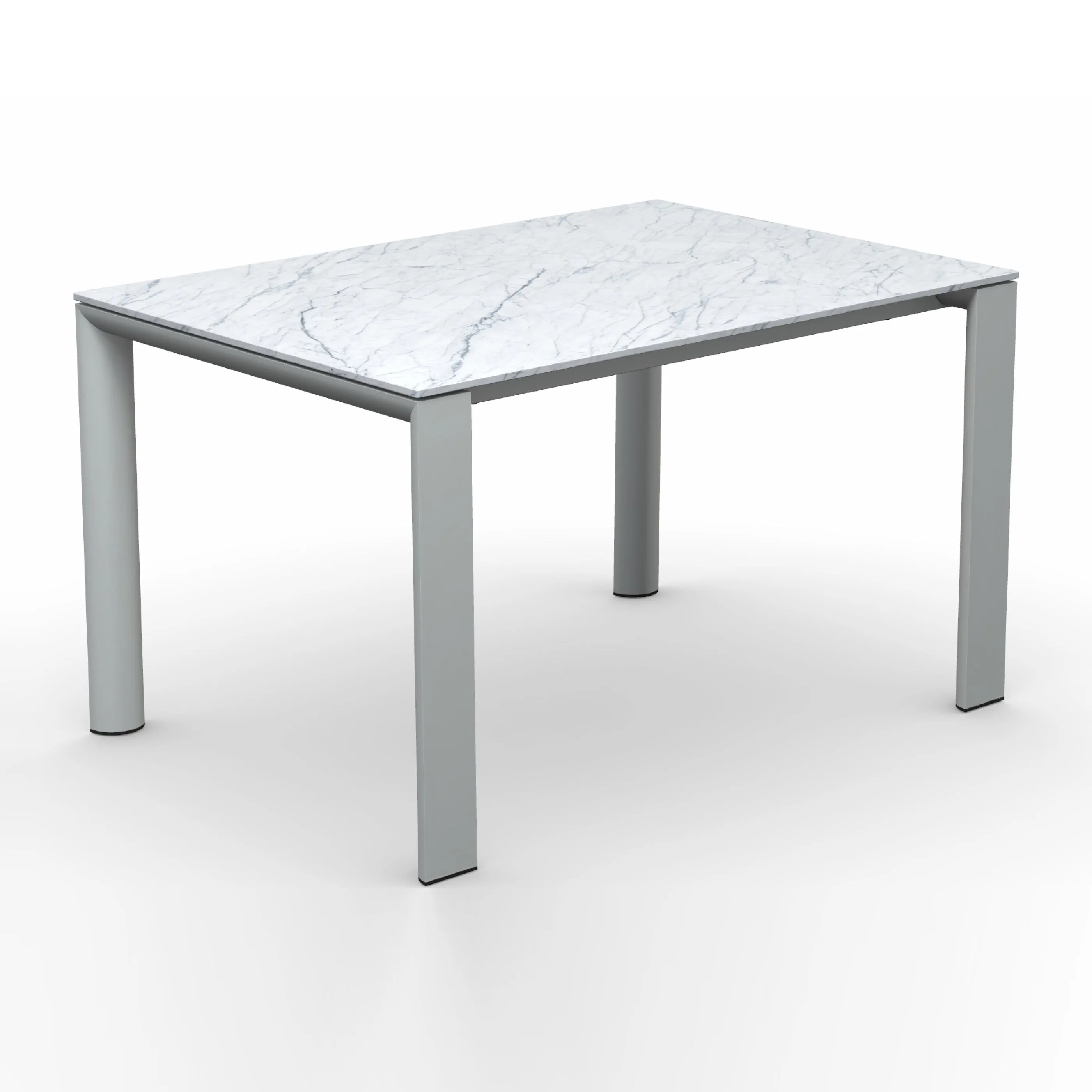 Dorian Metal Extending Dining Table