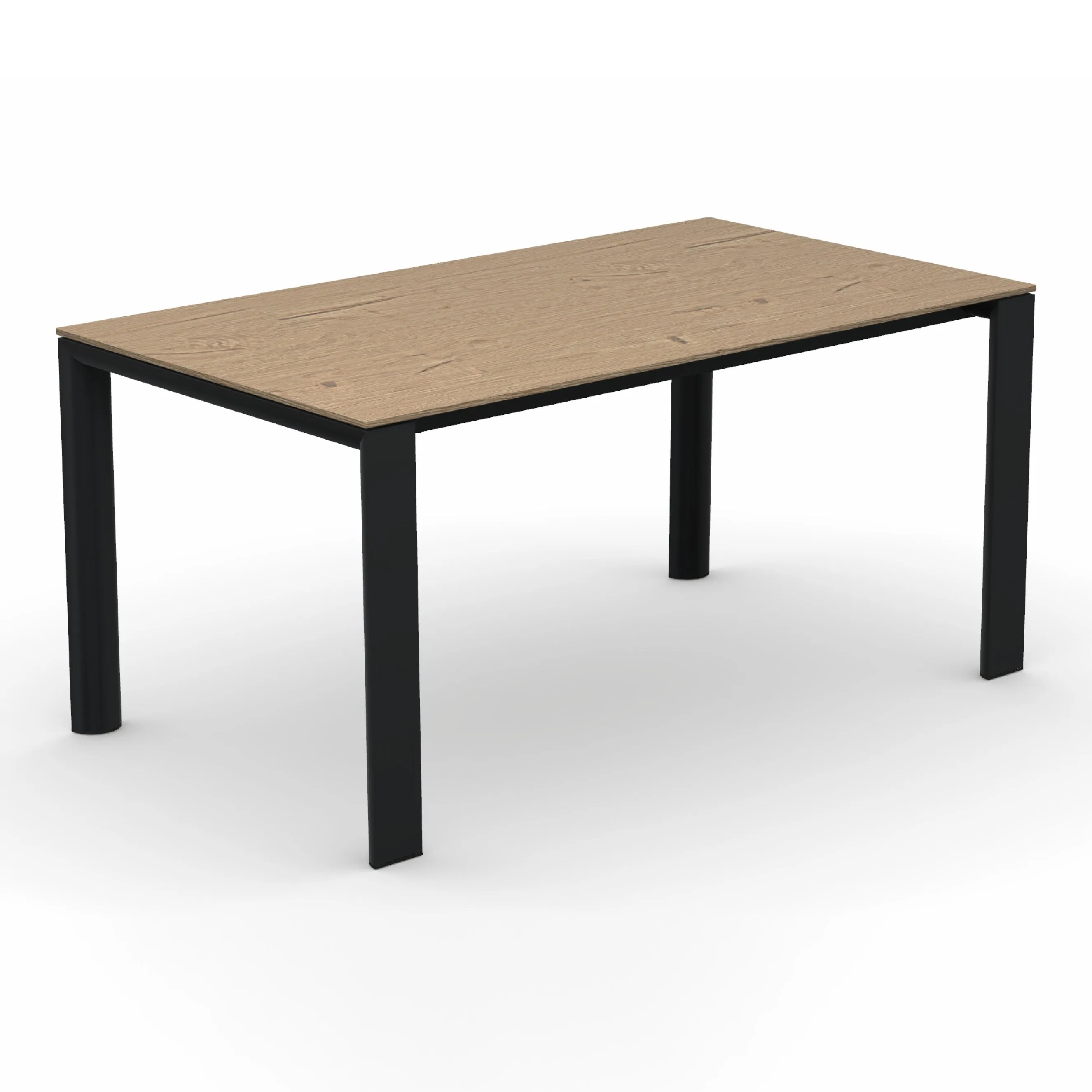 Dorian Metal Extending Dining Table