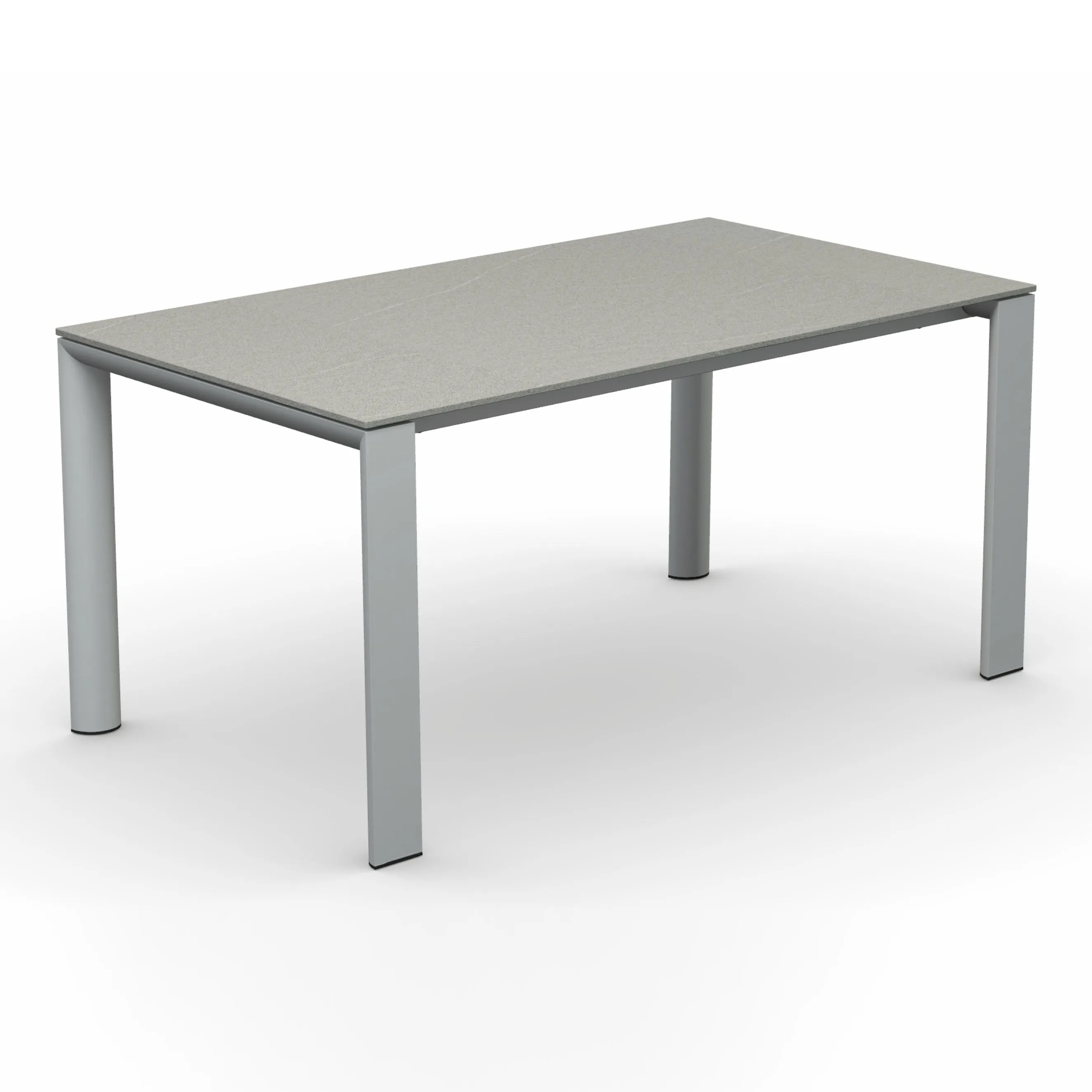 Dorian Metal Extending Dining Table