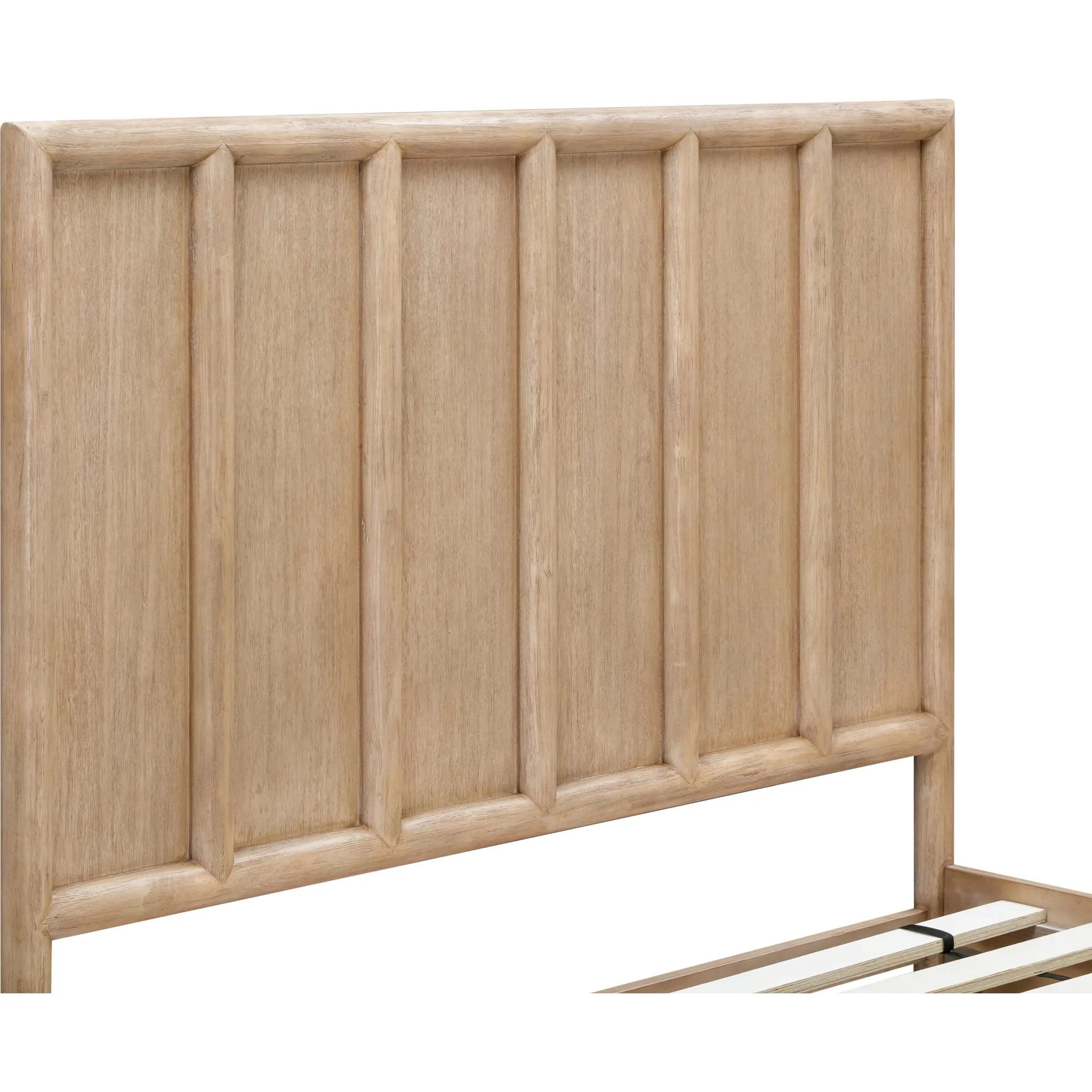 Dorsey Wooden Two Drawer Storage Bed in Granola Modus