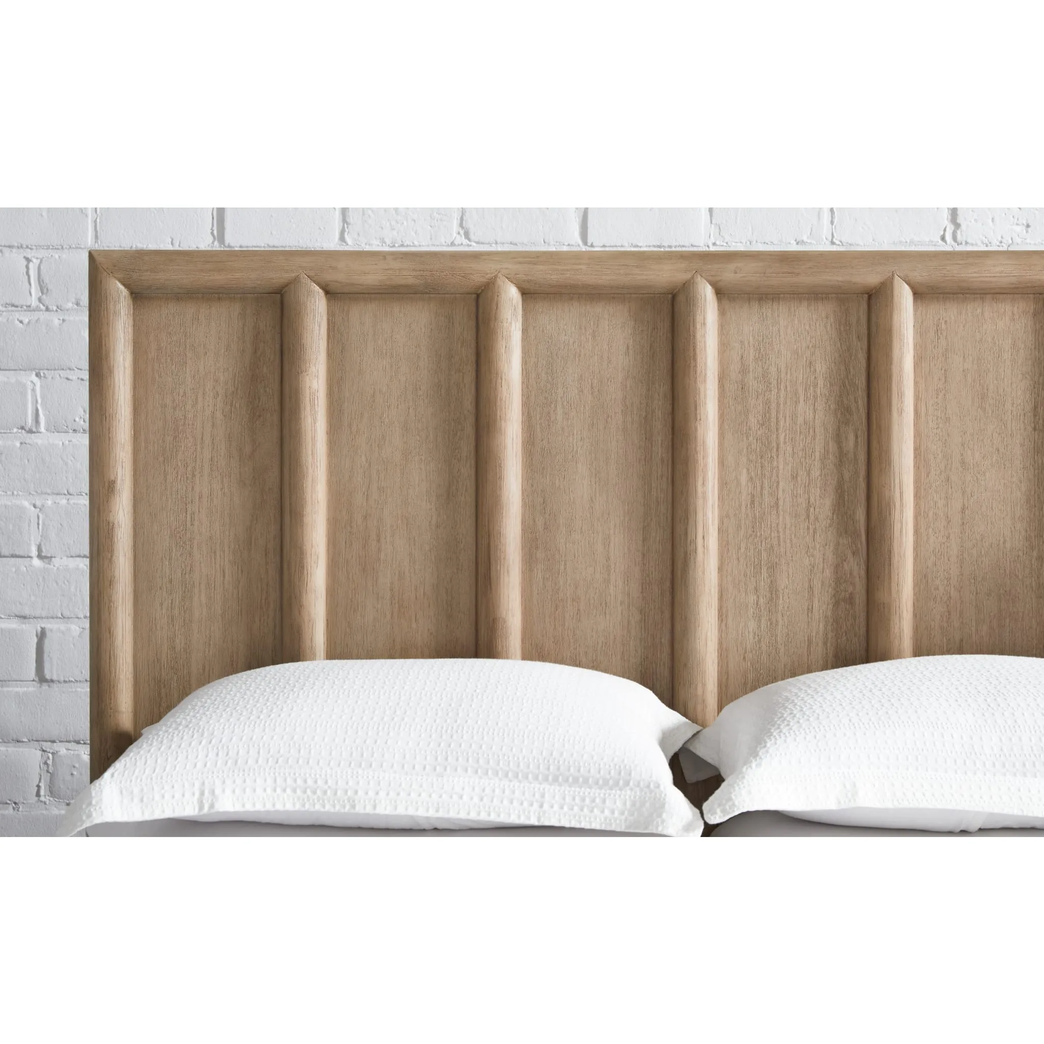 Dorsey Wooden Two Drawer Storage Bed in Granola Modus