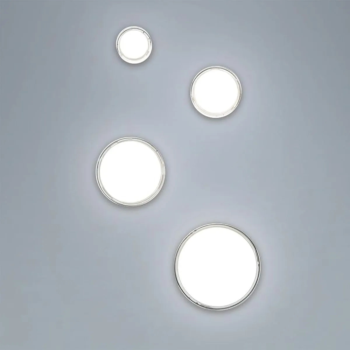 Dot LED Round Flush Mount