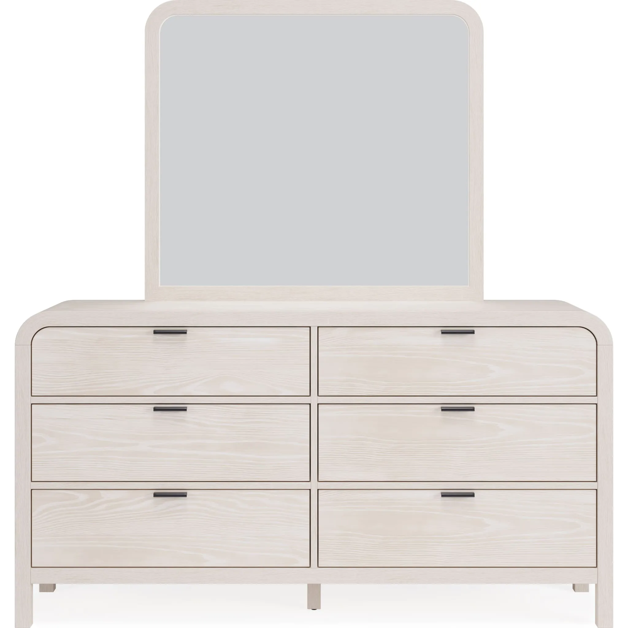 Drake Six Drawer Dresser in Sugar Modus