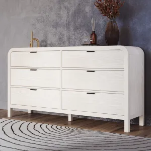 Drake Six Drawer Dresser in Sugar Modus