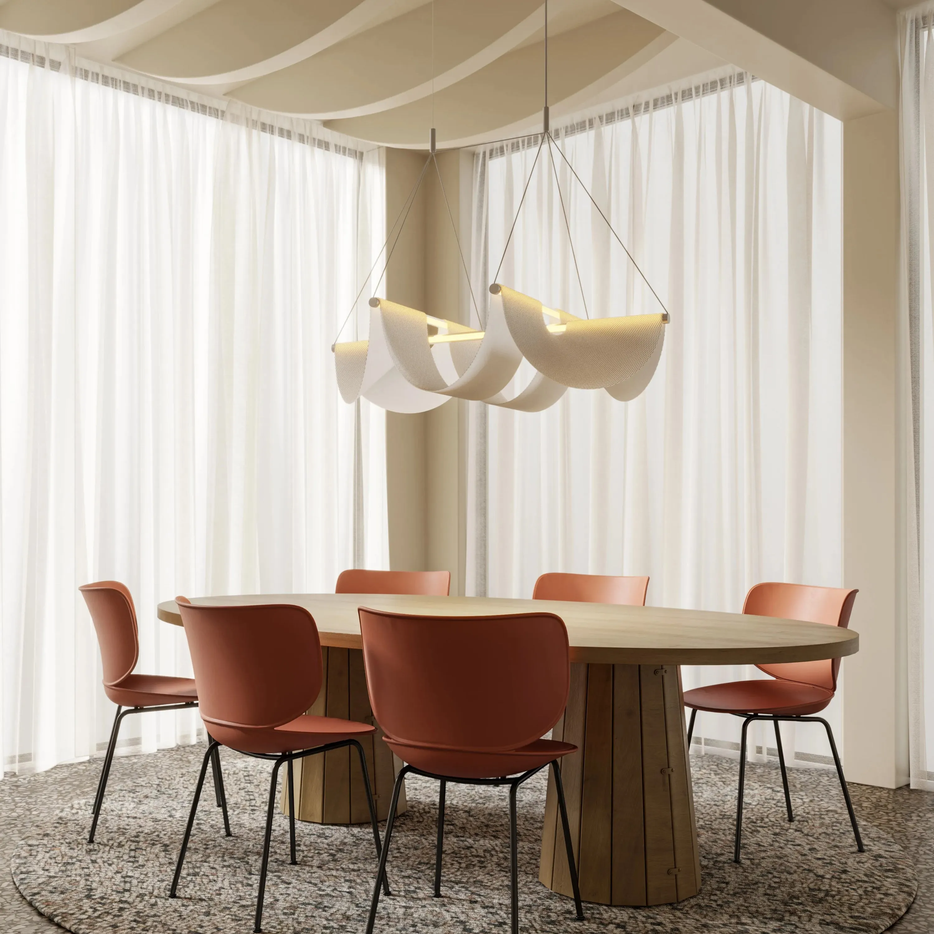 Drape LED Pendant Light