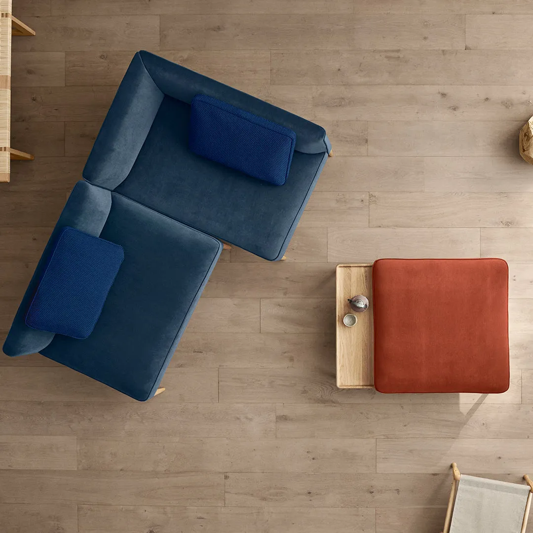 E350 Embrace Footstool w/ Table Section