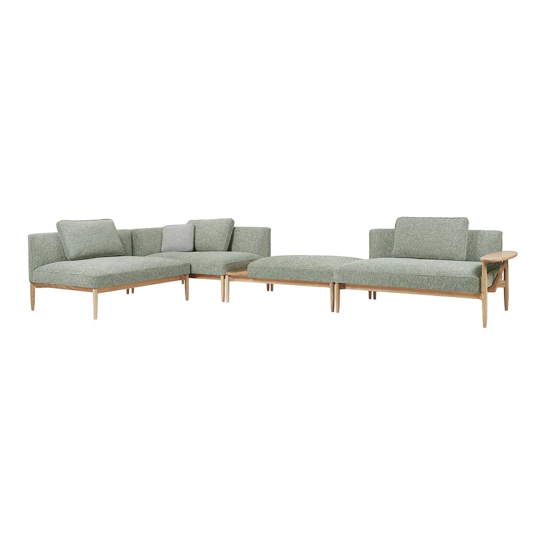 E350 Embrace Footstool w/ Table Section