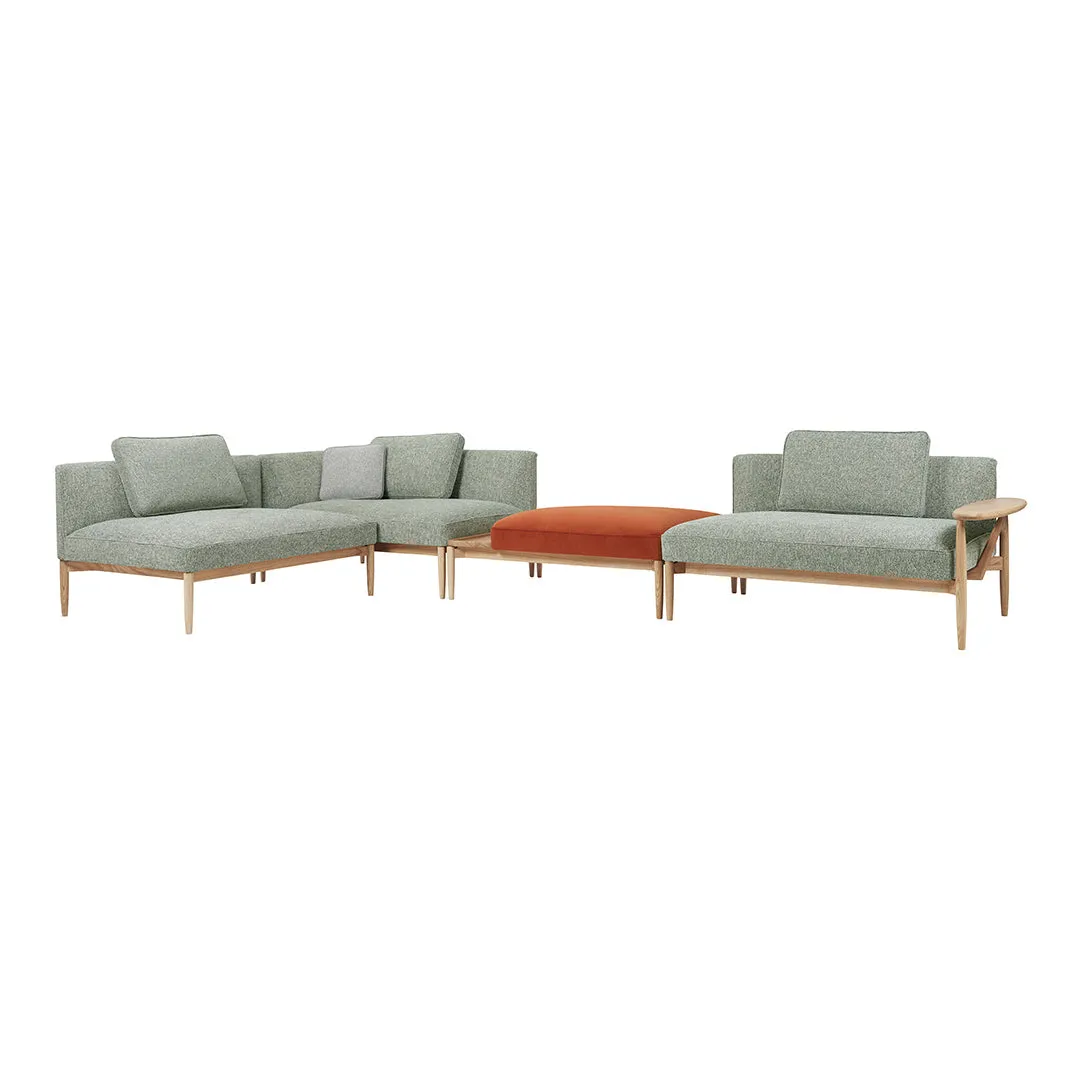 E350 Embrace Footstool w/ Table Section