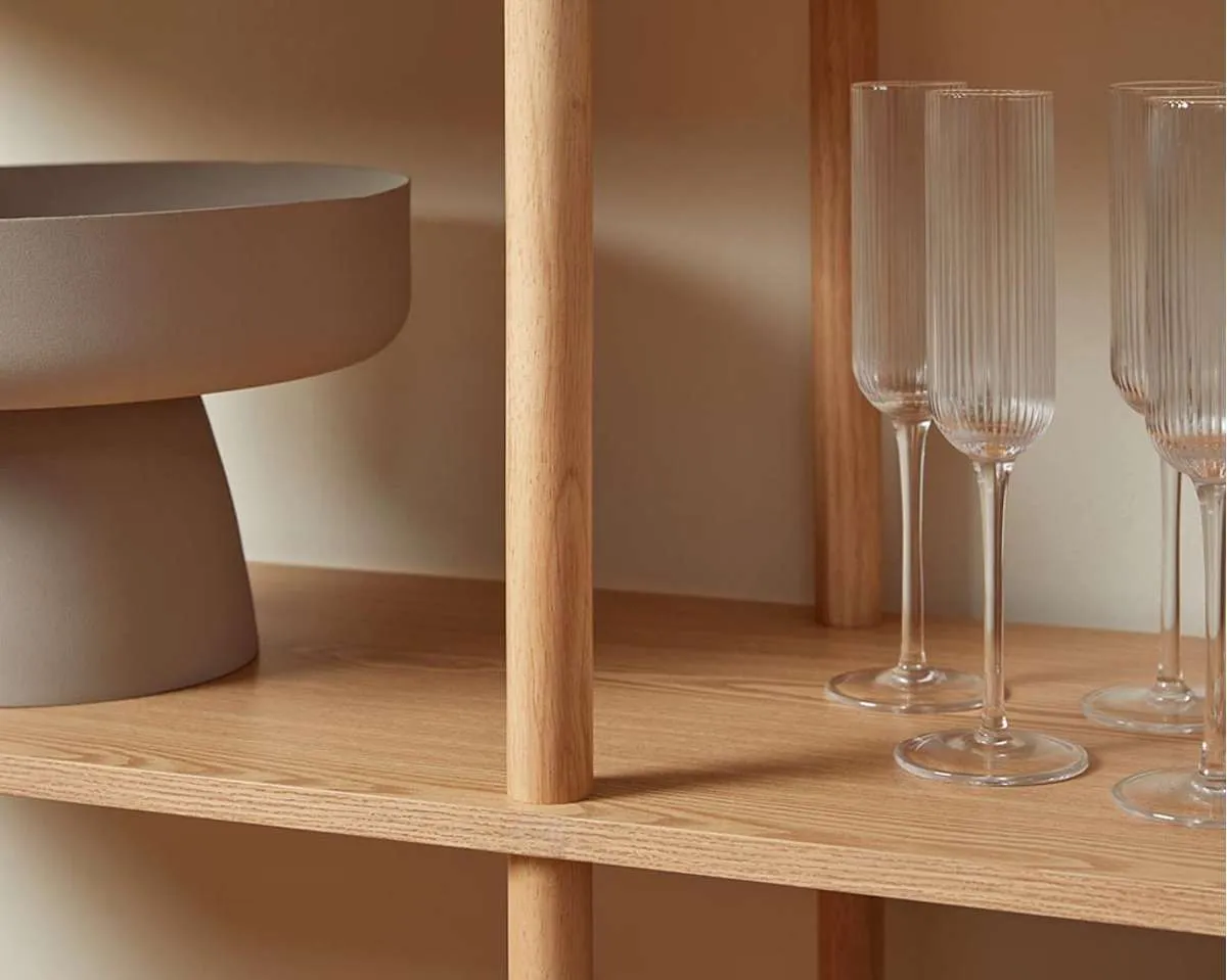 Eden Low Shelf Mocka