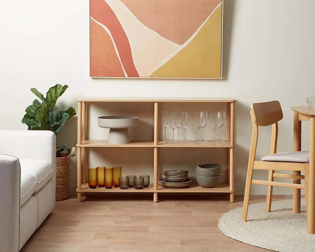 Eden Low Shelf Mocka