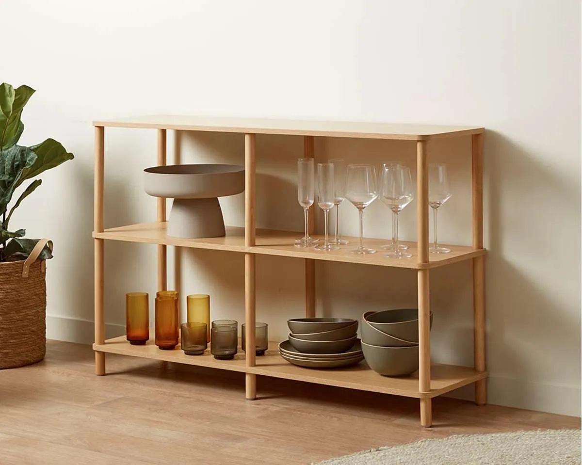Eden Low Shelf Mocka