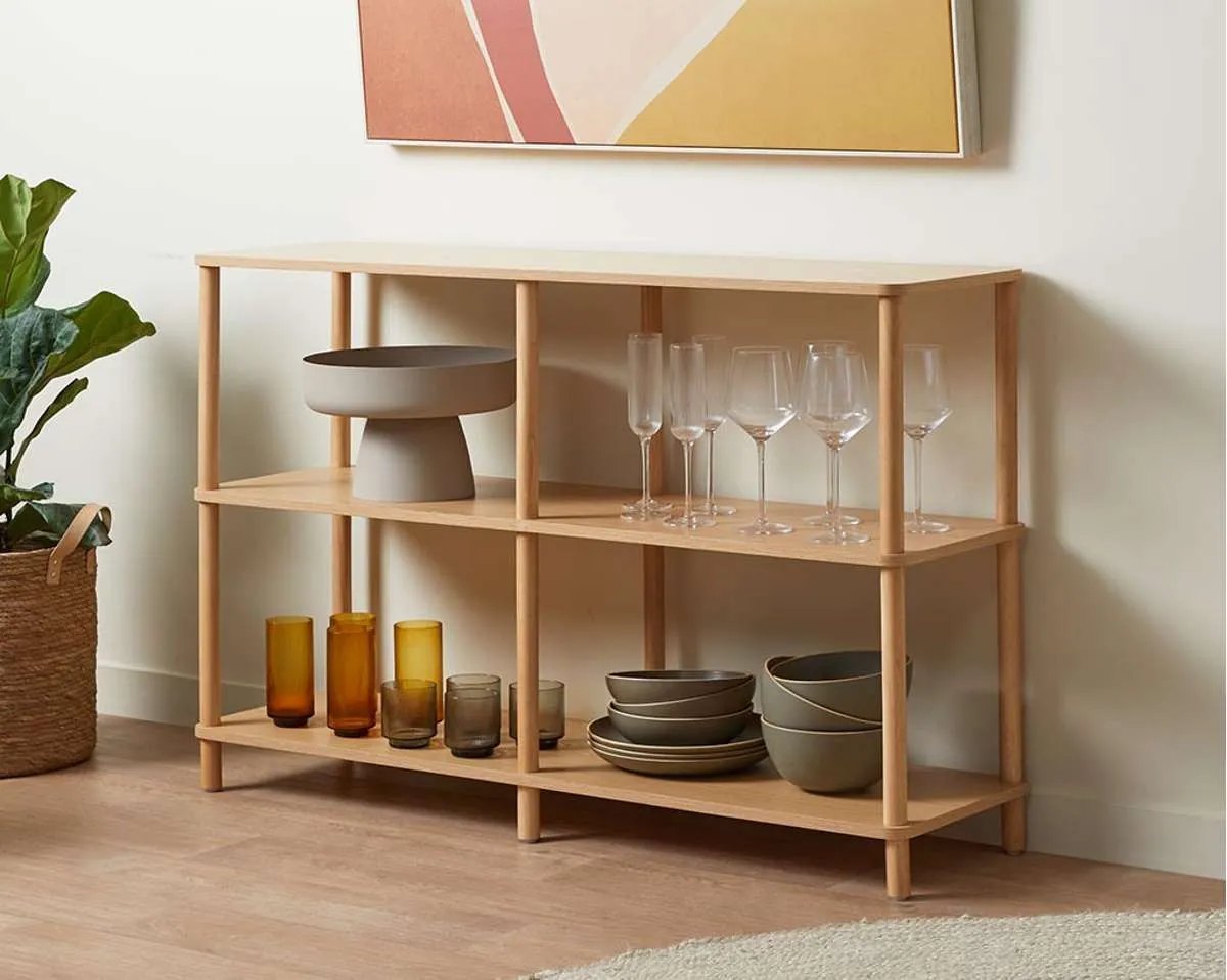 Eden Low Shelf Mocka