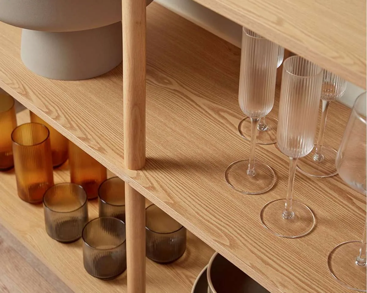 Eden Low Shelf Mocka