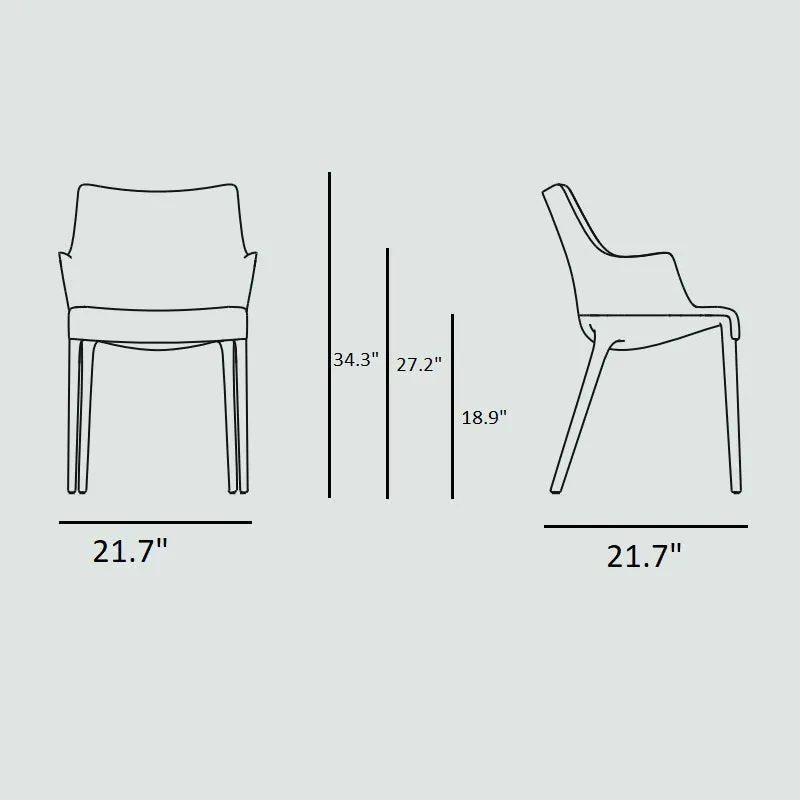 Eleganza Nia Dining Armchair