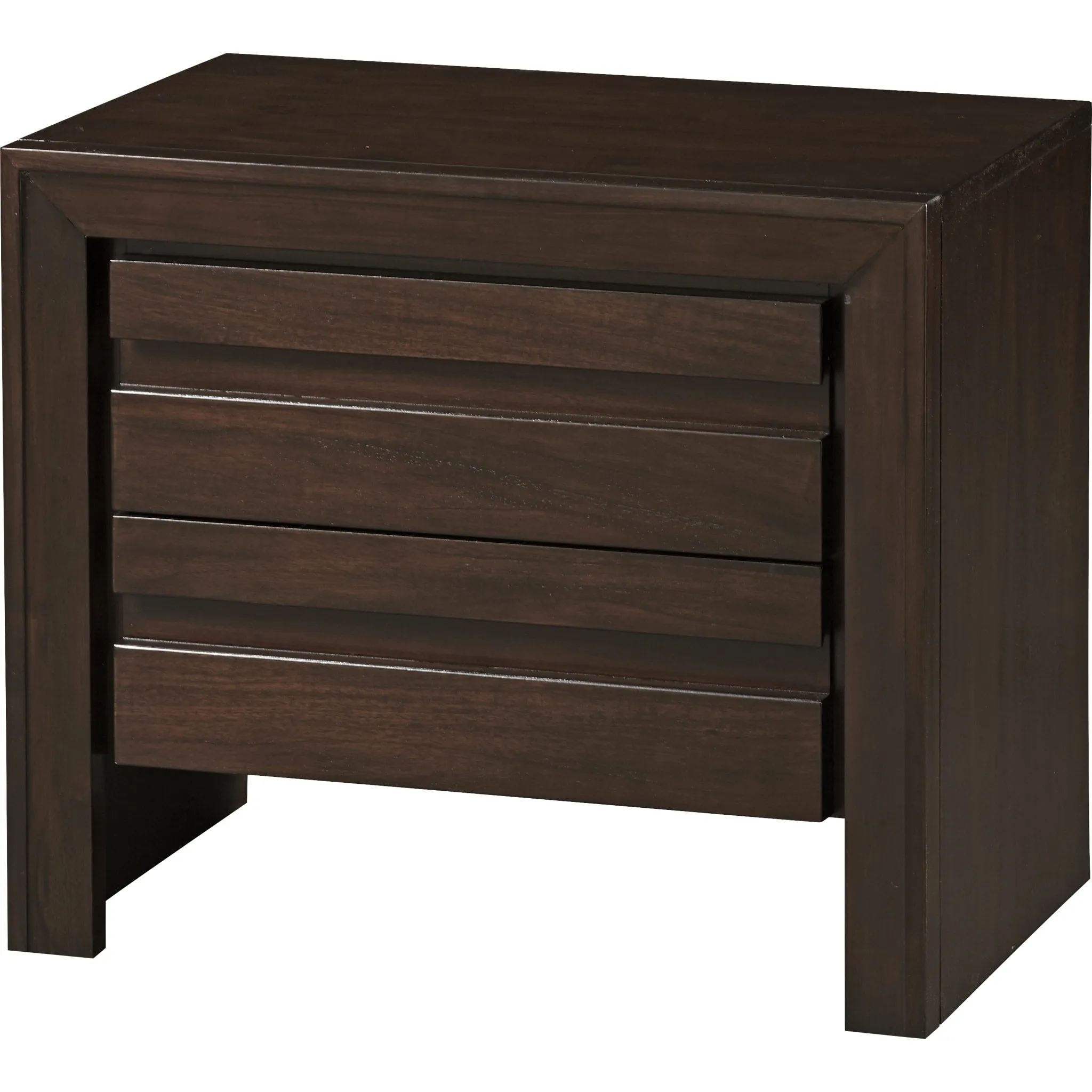 Element Nightstand in Chocolate Brown Modus
