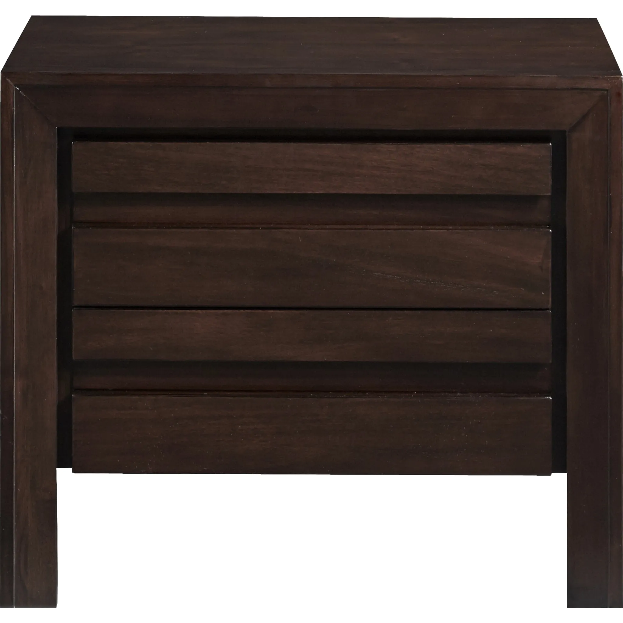 Element Nightstand in Chocolate Brown Modus