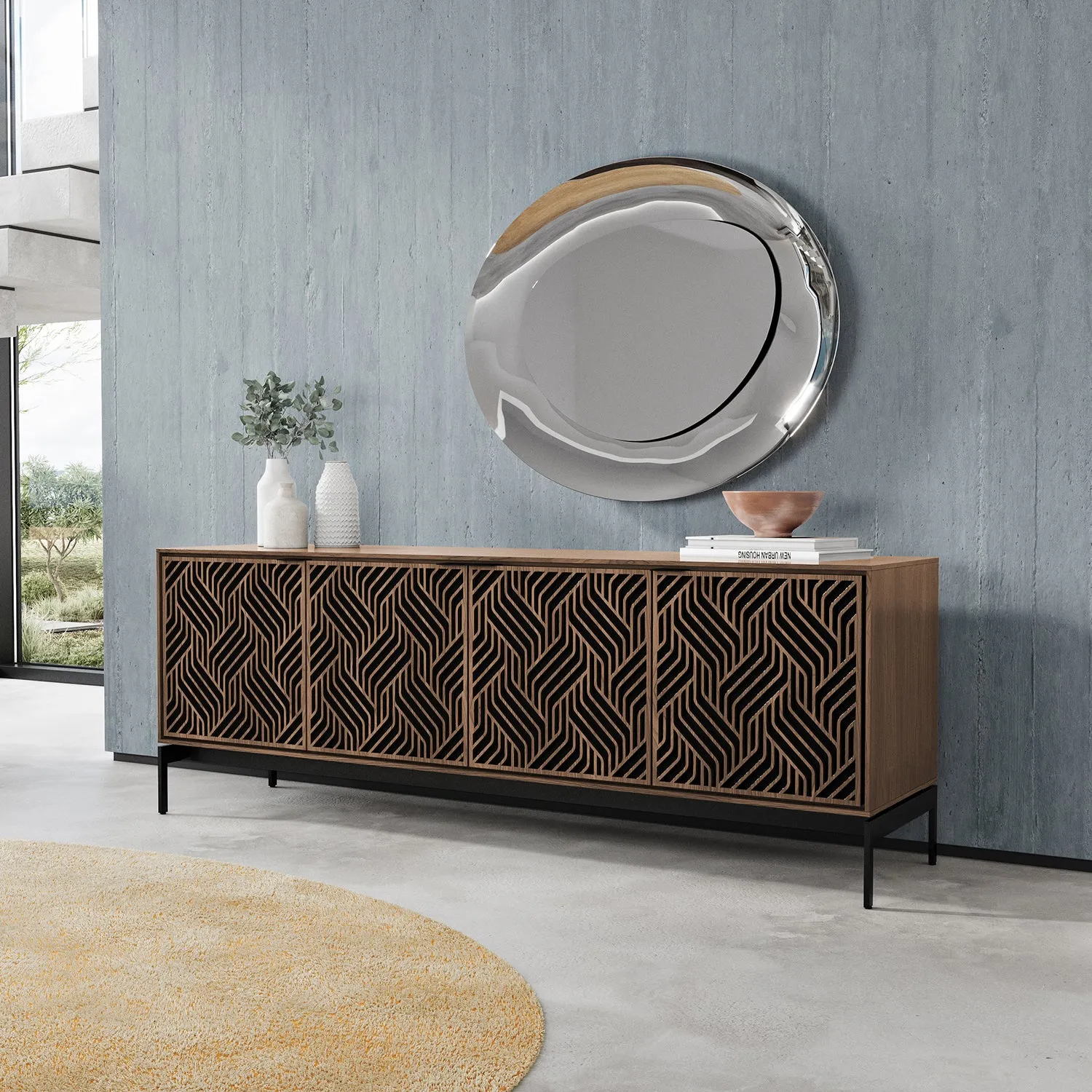 Elements Cabinet with Console Base