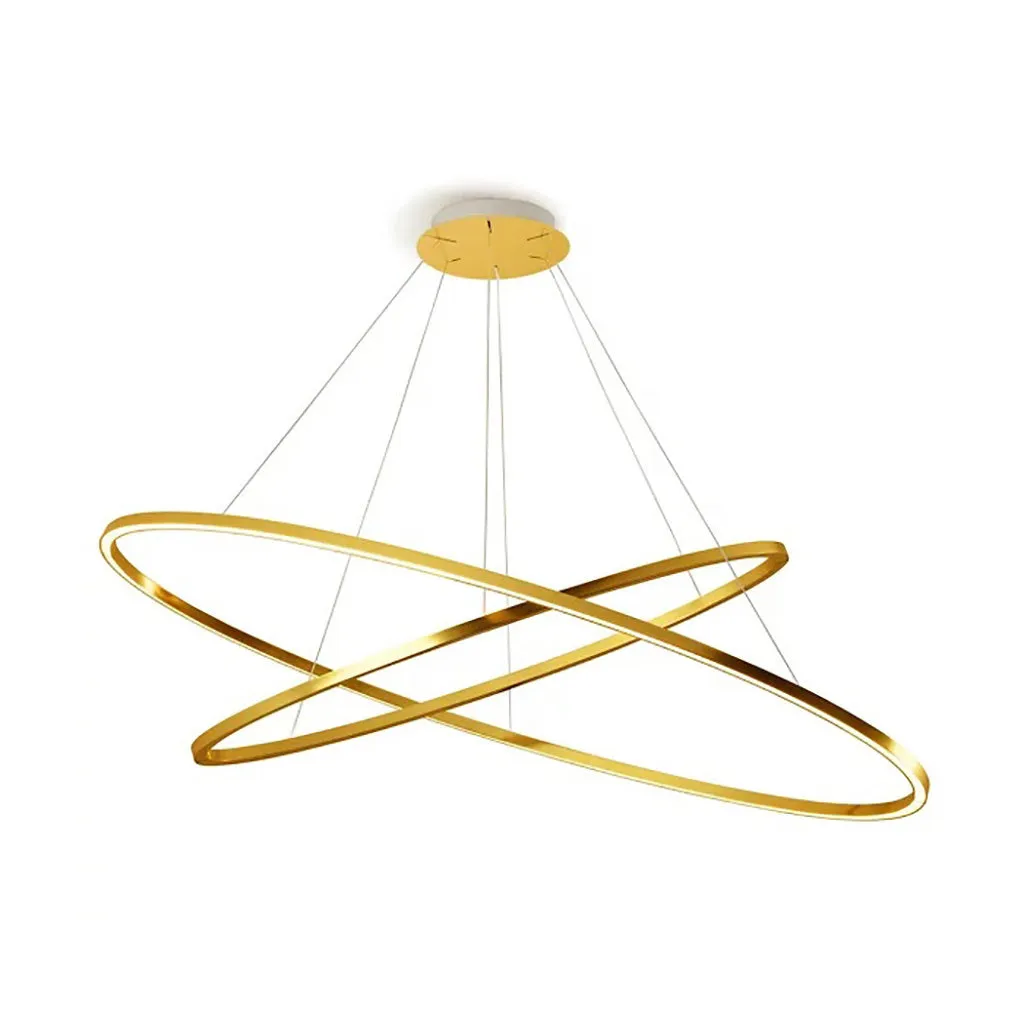 Ellisse Double Chandelier Pendant Light