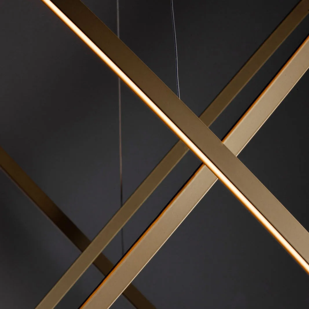 Ellisse Double Chandelier Pendant Light